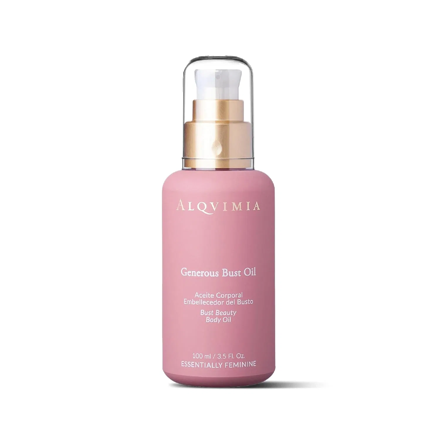 Масло для увеличения объема груди ALQVIMIA Generous Bust Oil Alqvimia