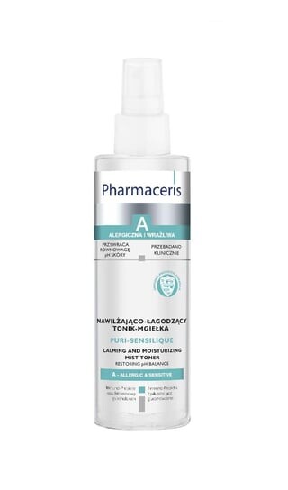 

Увлажняющий и тонизирующий тоник-спист, 200 мл Pharmaceris, A Puri-Sensilique
