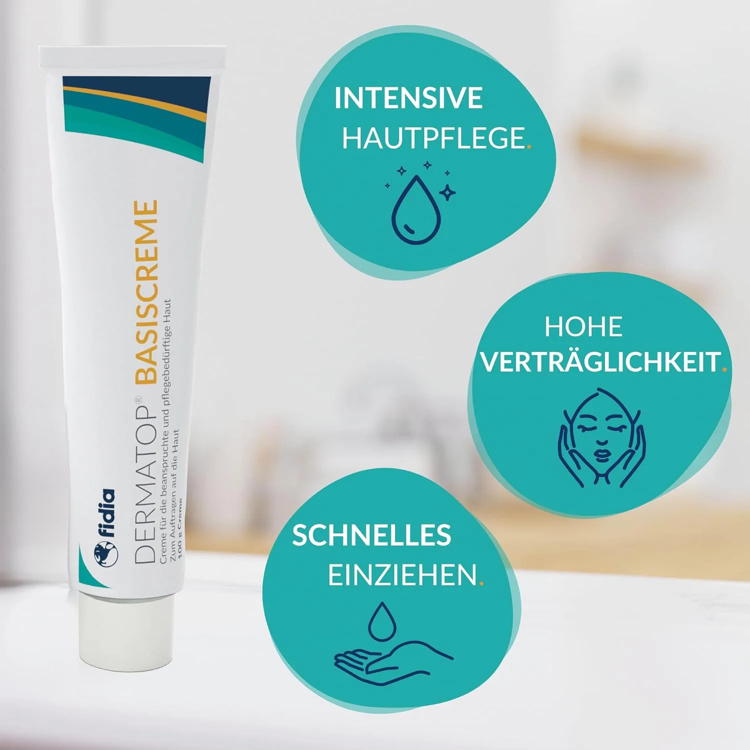 Эмульсия Dermatop — Базовый для интенсивного ухода за чувствительной кожей, 100 г — фото 4