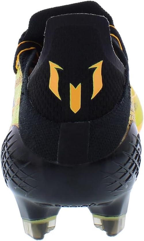 Футбольные бутсы Adidas Predator 18.4 FxG для мальчиков, золотой/черный/ярко-желтый — фото 4