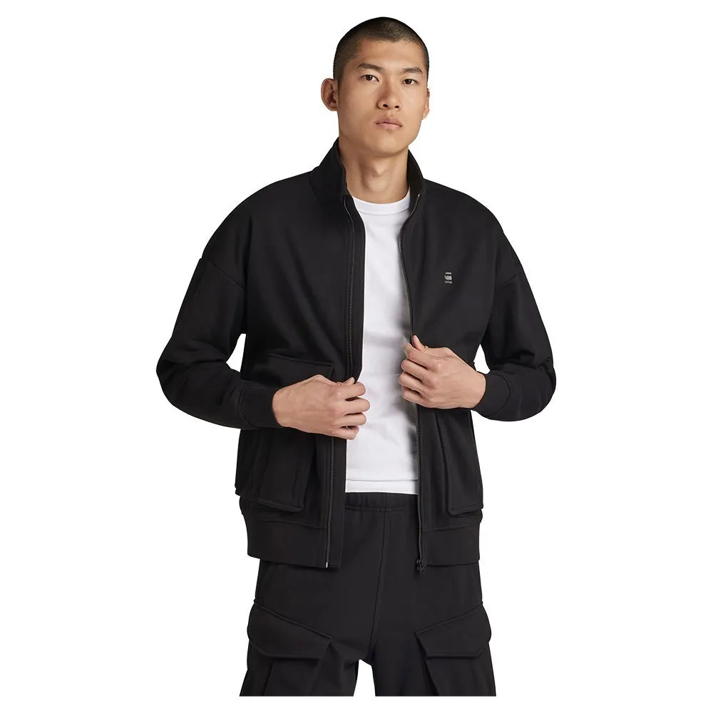 

Толстовка G-Star Rovic Through Loose full zip, черный