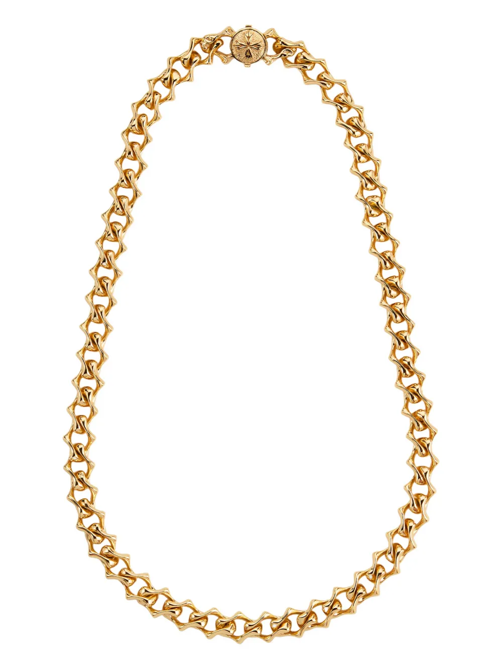 

Ожерелье с логотипом в виде острой цепи Emanuele Bicocchi, золотистый
