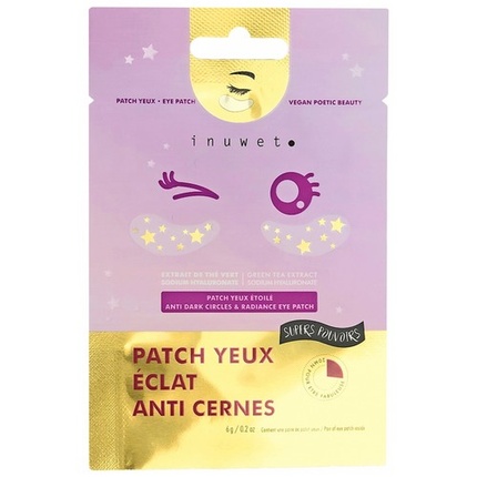 

Патчи для глаз Inuwet Eye Patch Radiant Eyes and Dark Circles Treatment 6 г Markenlos