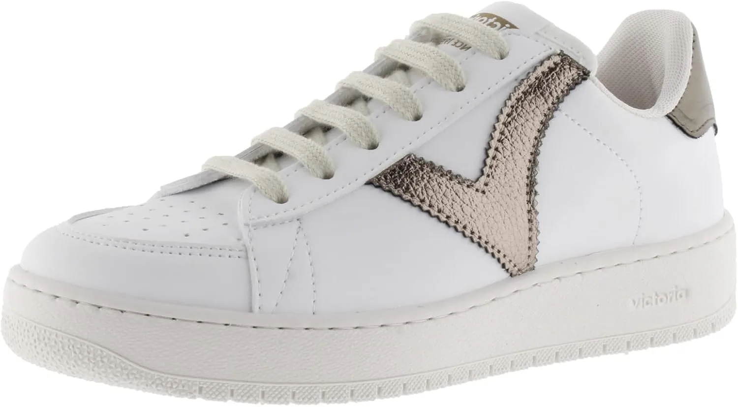 Кроссовки Victoria Low-Top Unisex Madrid, модель 1258201, для взрослых, платиновый