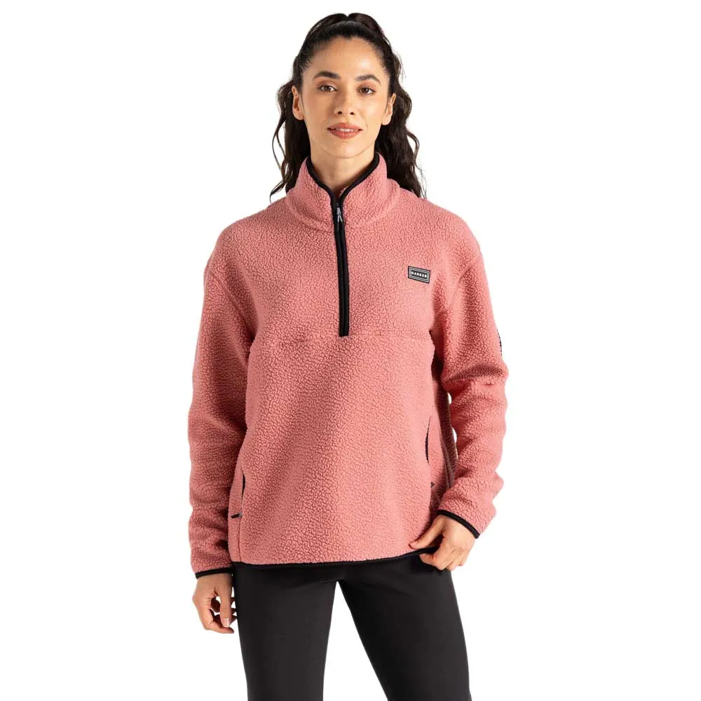 

Флис Dare2B Slide Out half zip, розовый