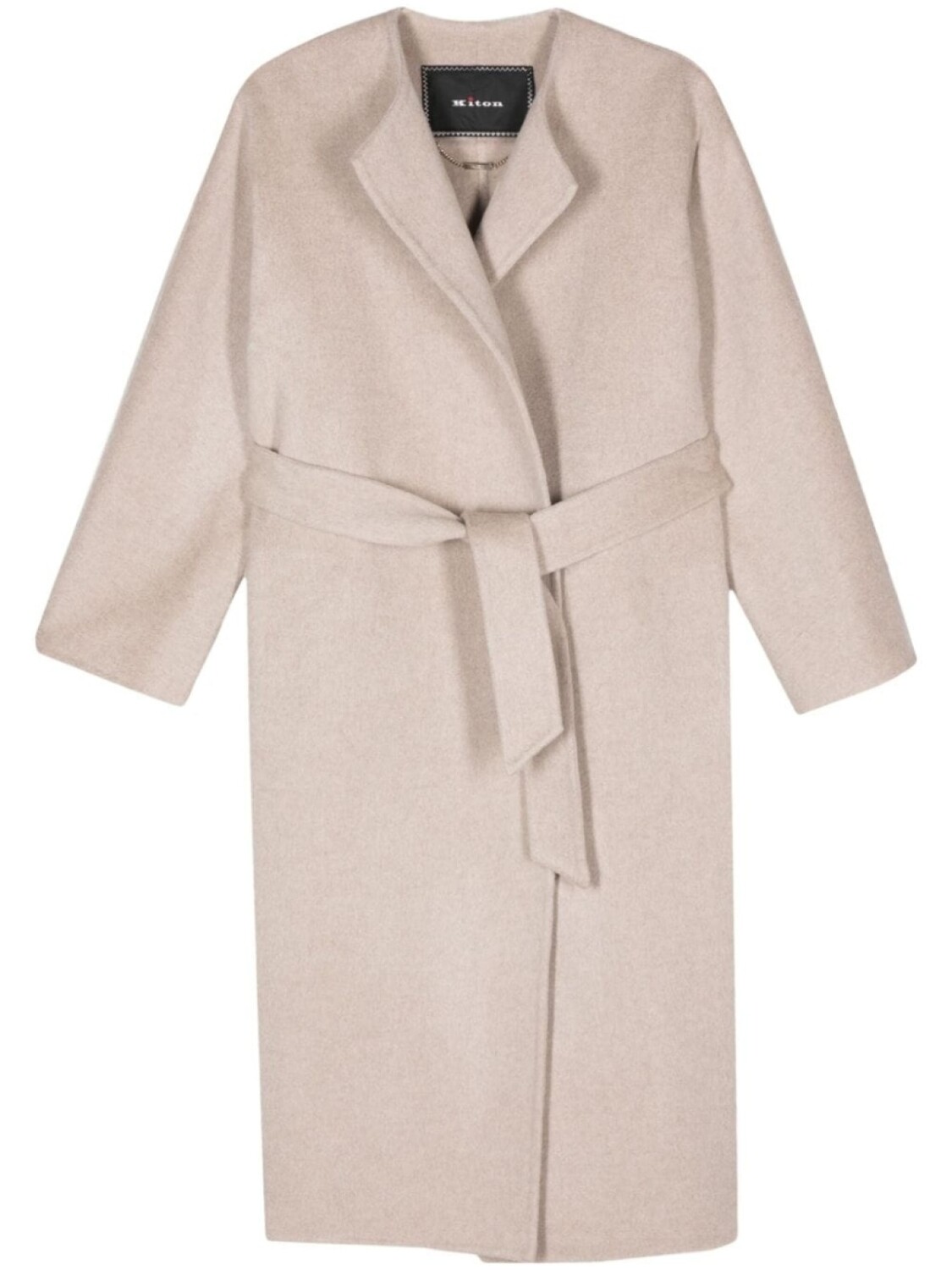 

Kiton кашемировое пальто, нейтральный цвет