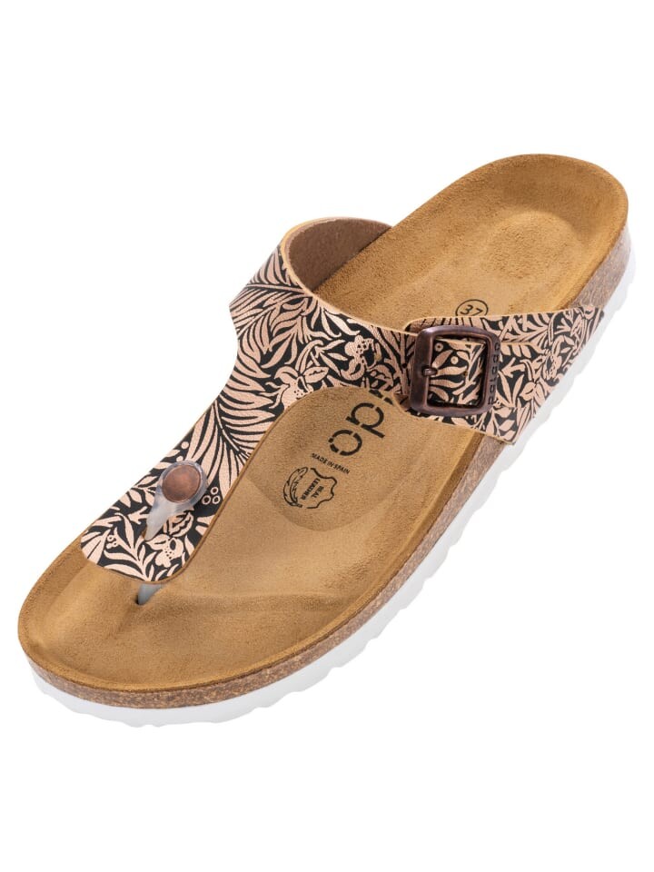 

Шлепанцы palado, цвет print matt bronze