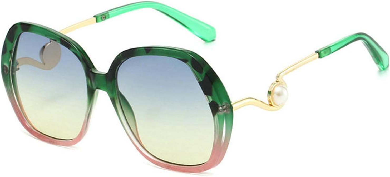 

Солнцезащитные очки COTIA в стиле ретро, ​​круглые, для женщин и мужчин, модные, с жемчужной отделкой, в металлической оправе, для активного отдыха и путешествий, Green