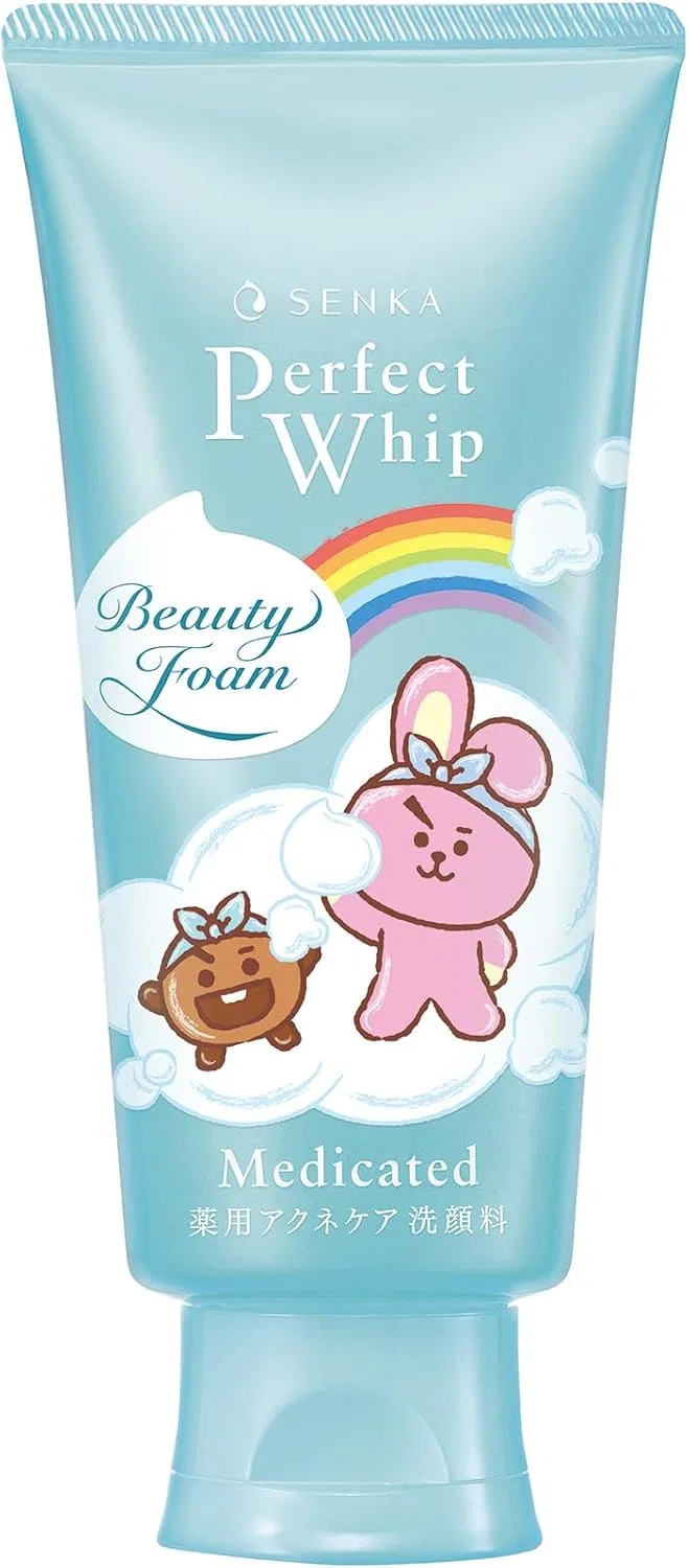 Пенка для умывания Senka — Гель- от акне Perfect Whip Acne Care BT21, , белый, 120 г