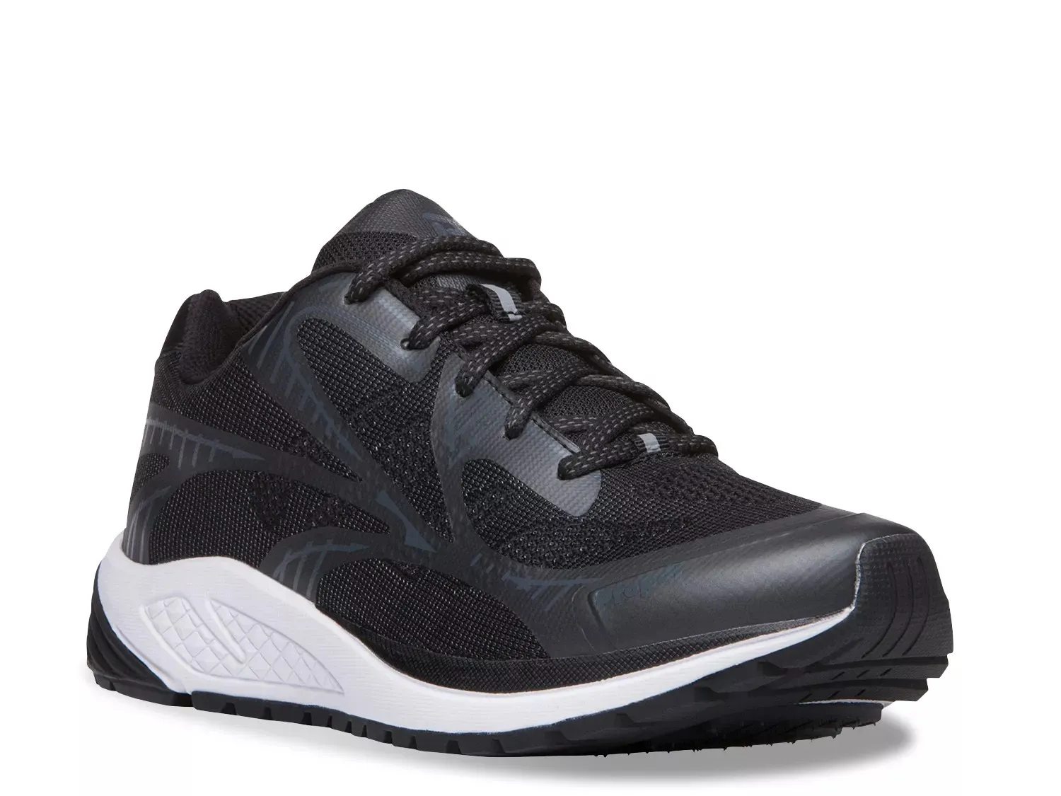 

Кроссовки Propet One LT Walking Shoe — мужские, черно-белые