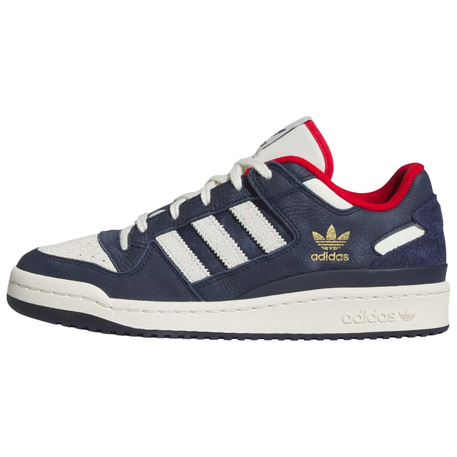 

Кроссовки Adidas Forum Low CL Night Indigo Ivory Better Scarlet, черный/белый