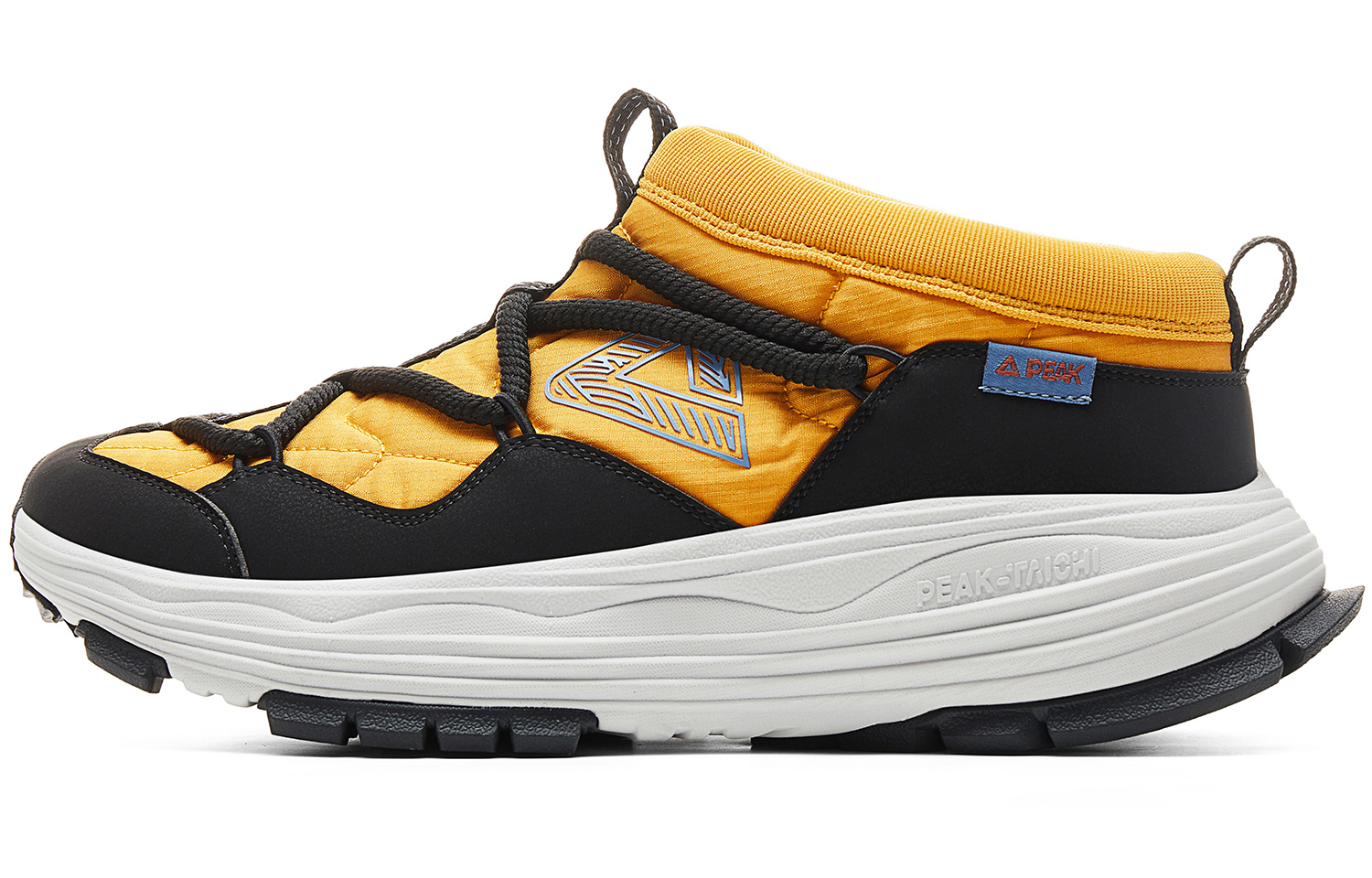 

PEAK Амортизирующие противоскользящие и износостойкие повседневные низкие кроссовки мужские абрикосовый желтый, цвет Apricot Yellow