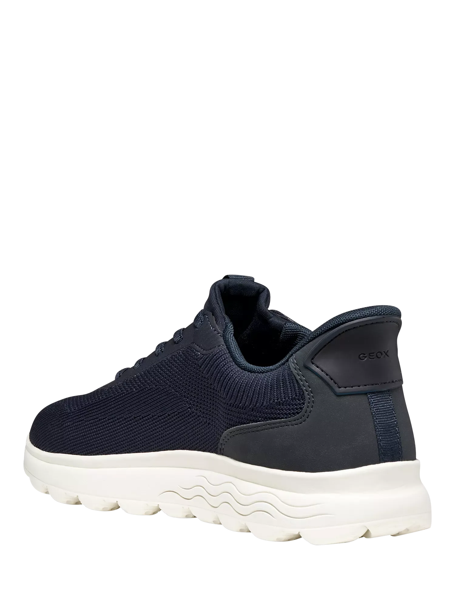 Кроссовки Spherica PLUS на шнуровке Geox, Navy White — фото 3