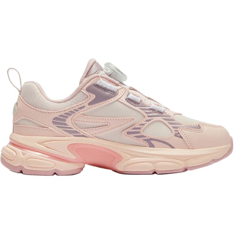FILA KIDS Боа пегас устойчивые к скольжению износостойкие низкие детские беговые кроссовки pink purple для подростков — фото 3