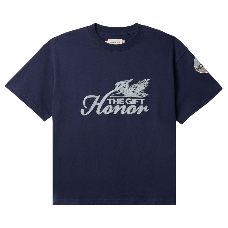 

Футболка Honor The Gift Auto Club Box Tee 'Navy', синий