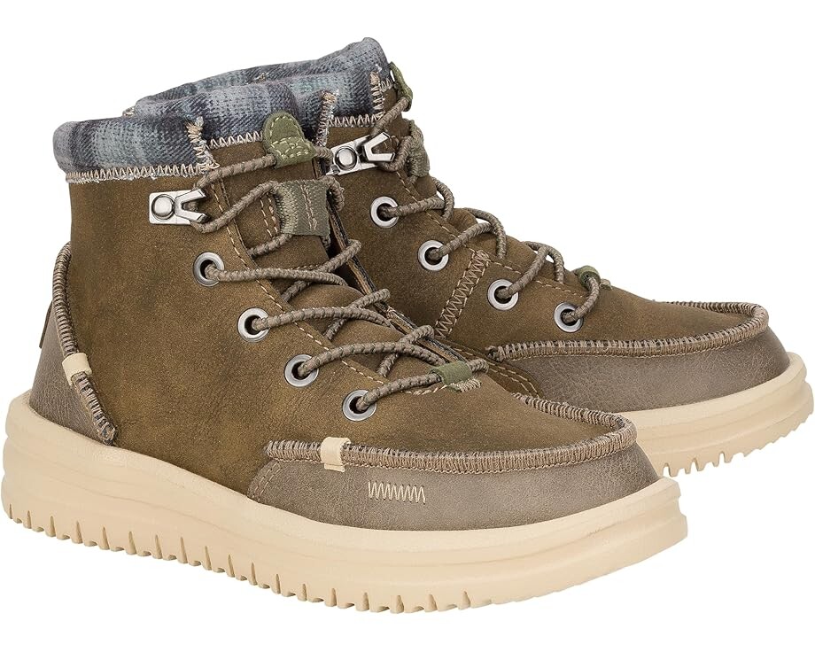 

Ботинки Hey Dude Kids Bradley Classic, цвет Walnut