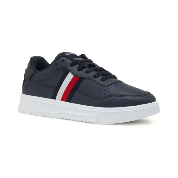 

Кроссовки Supercup в полоску Tommy Hilfiger, синий