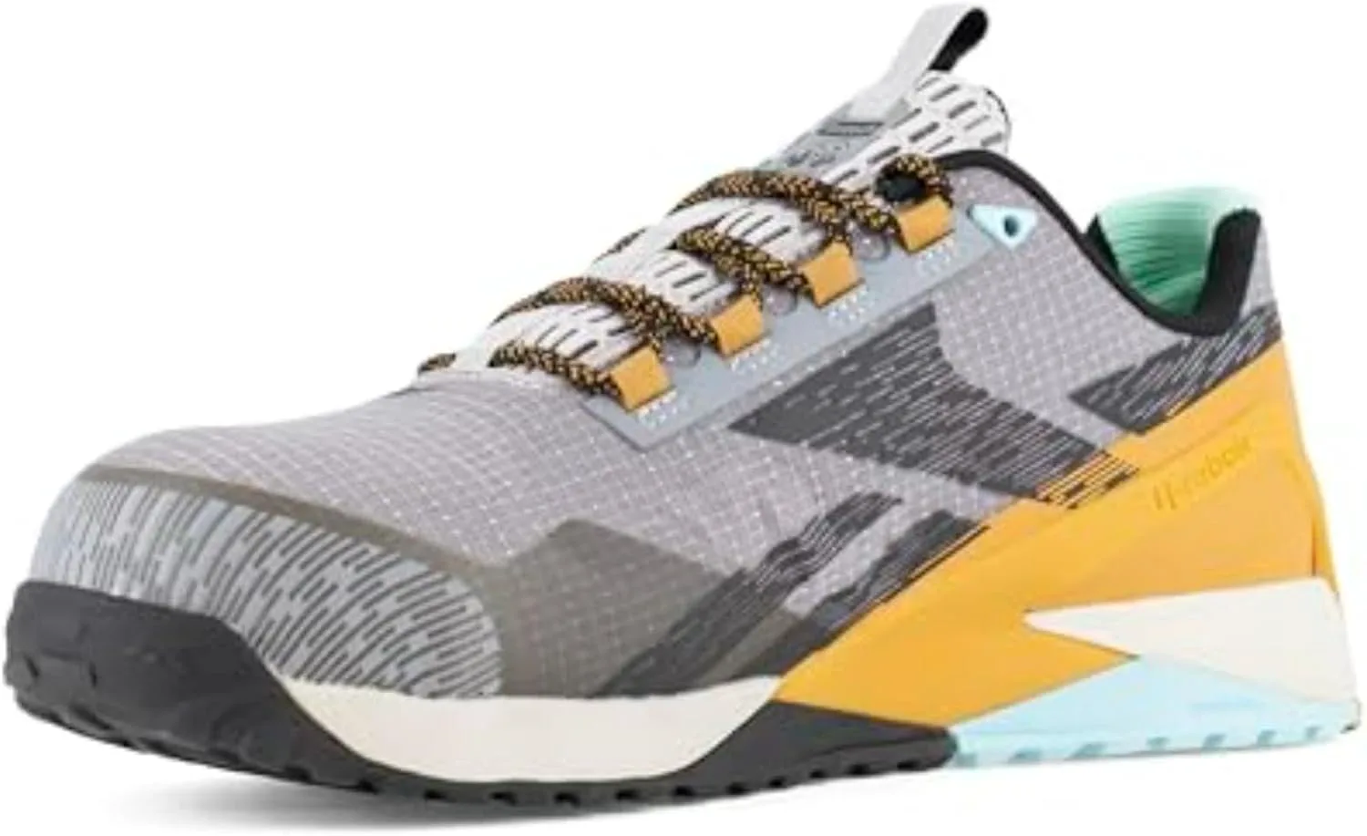 Мужские рабочие кроссовки Reebok Nano X1 Adventure Ct, серебристый/серый/черный — фото 2