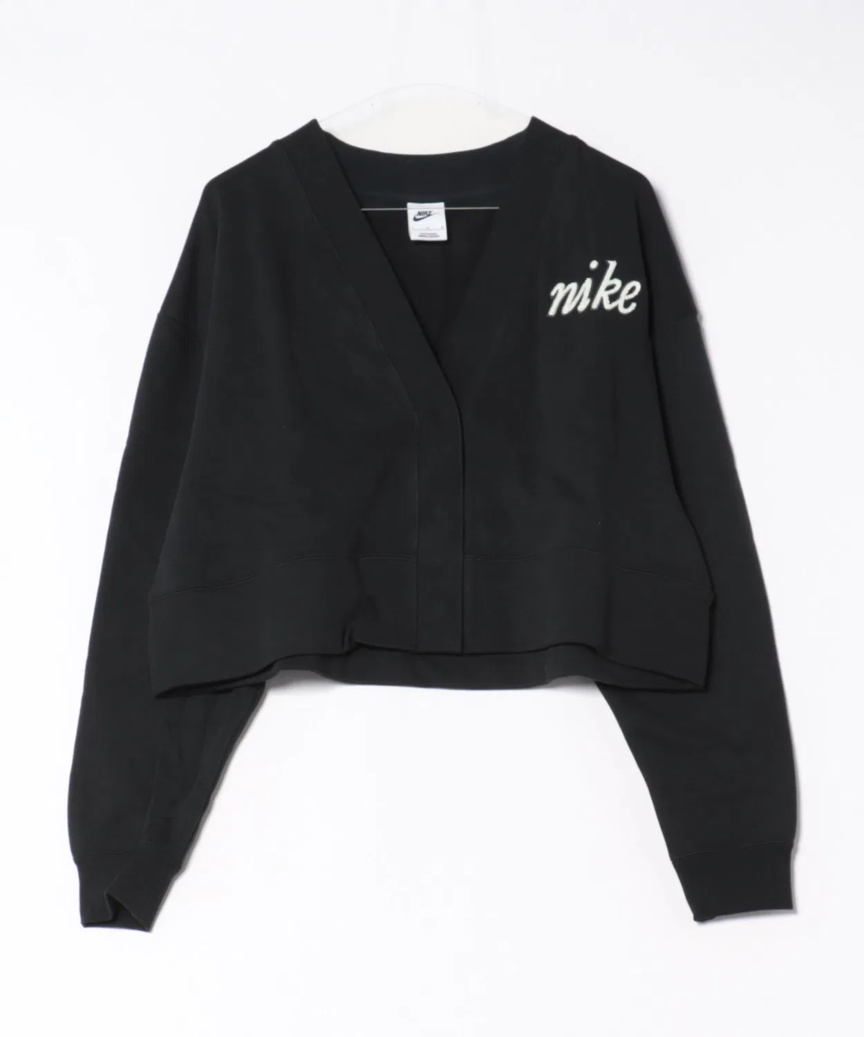 Кардиган Nike Club Fleece Loose чёрный