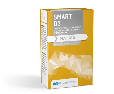 

Smart D3 Matrix Drops Безглютеновая добавка 15 мл Smartfarma