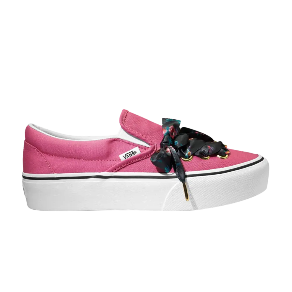 

Классические слипоны Vans, розовый