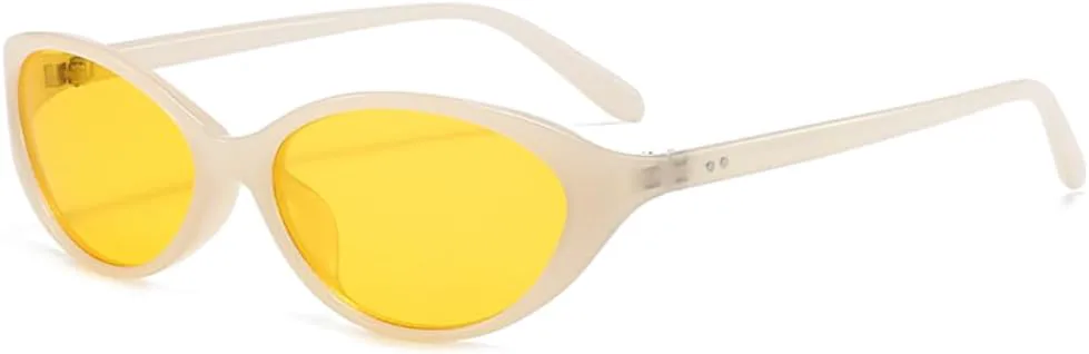 

Солнцезащитные очки с защитой UV400 | Линзы «кошачий глаз», овальная оправа | Для женщин и мужчин | Для занятий спортом на открытом воздухе и вождения DSVIGF, 05