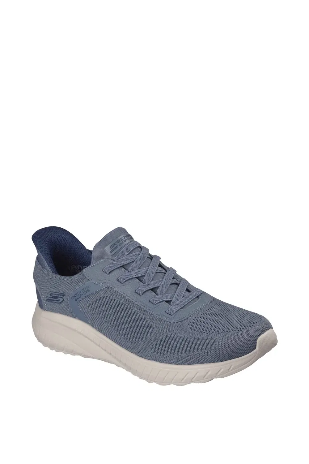 Кроссовки Skechers BOBS Sport Squad Chaos Solid Step, темно-синий