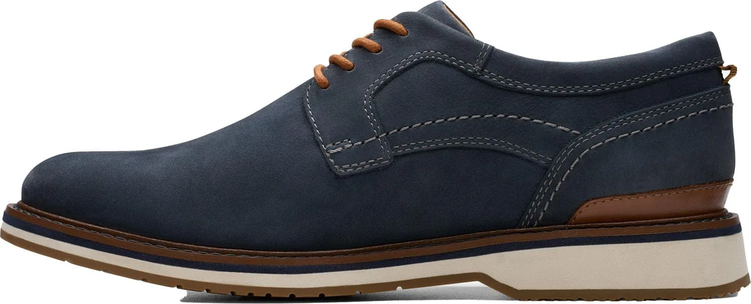 Мужские кроссовки Clarks Monahan Plain Oxford, темно-синий — фото 2