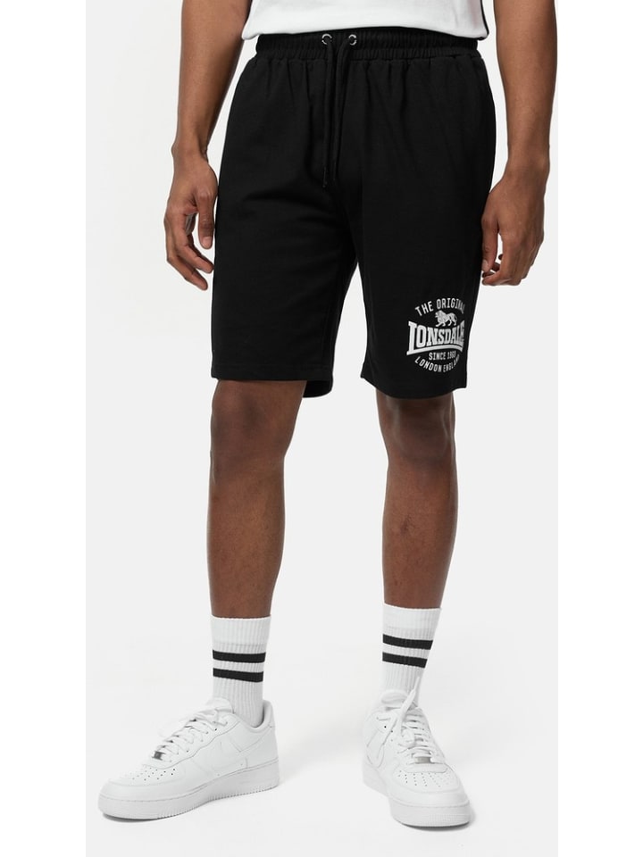 

Тканевые шорты Lonsdale, черный