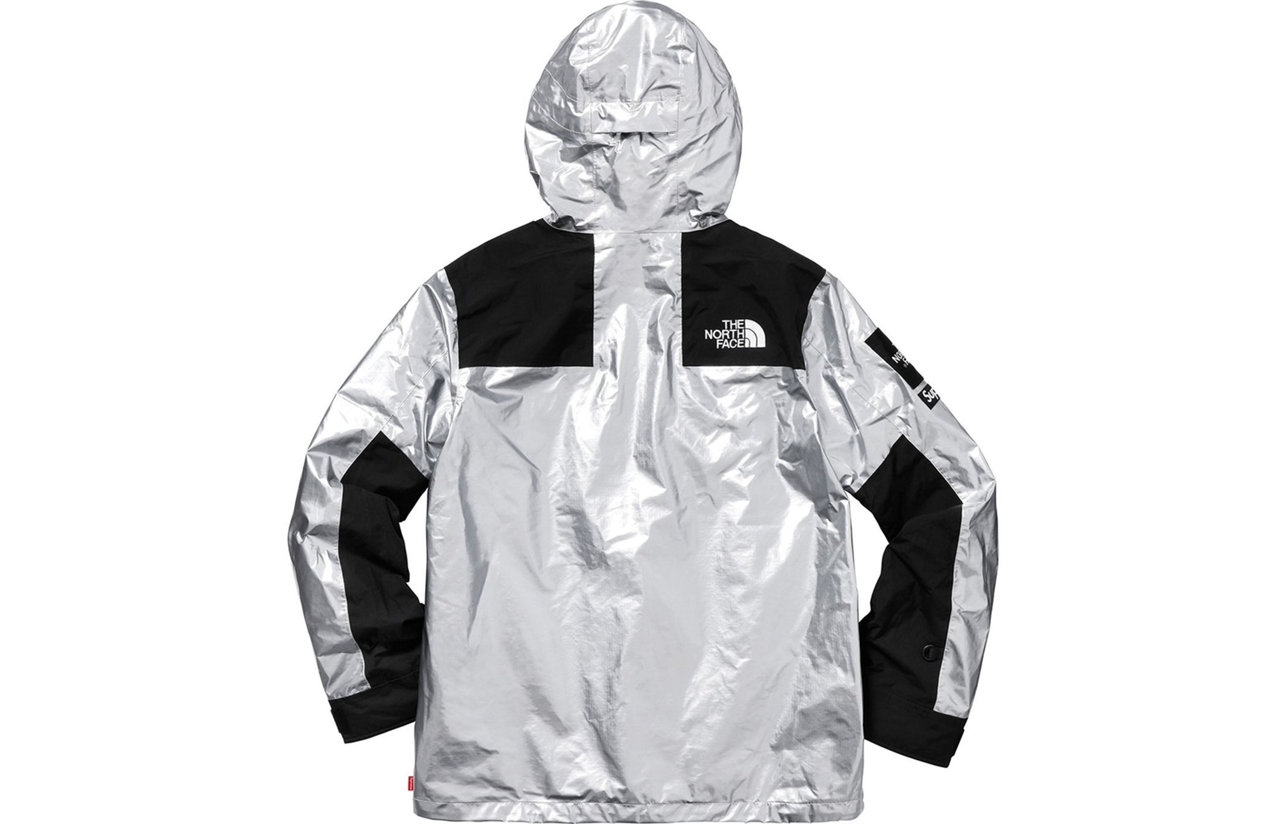 Куртка Supreme x The North Face SS18 Metallic Interchange Jacket Unisex Silver SUP-SS18-602, серебряный — фото 2