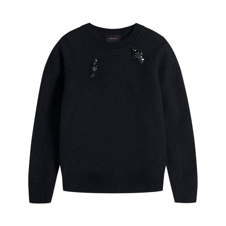 

Топ Simone Rocha Alpaca Knit Relaxed Jumper, Black