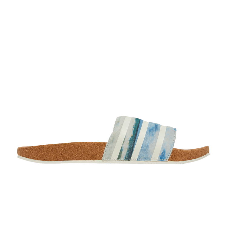 

Сандалии adidas Adilette Slides 'Cork', белый