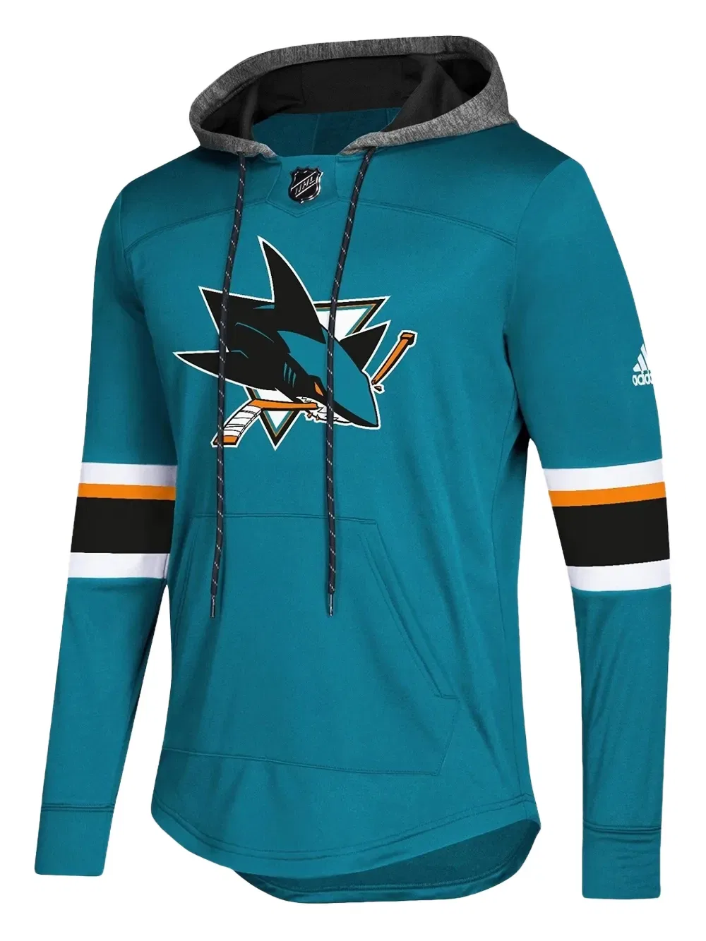 Худи X NHL San Jose Sharks Adidas, синий
