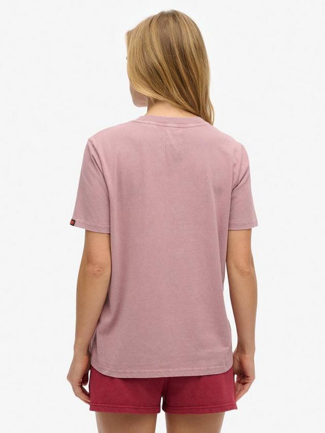 Venue Metallic расслабленная футболка Superdry, New Grape Shake Purple — фото 2