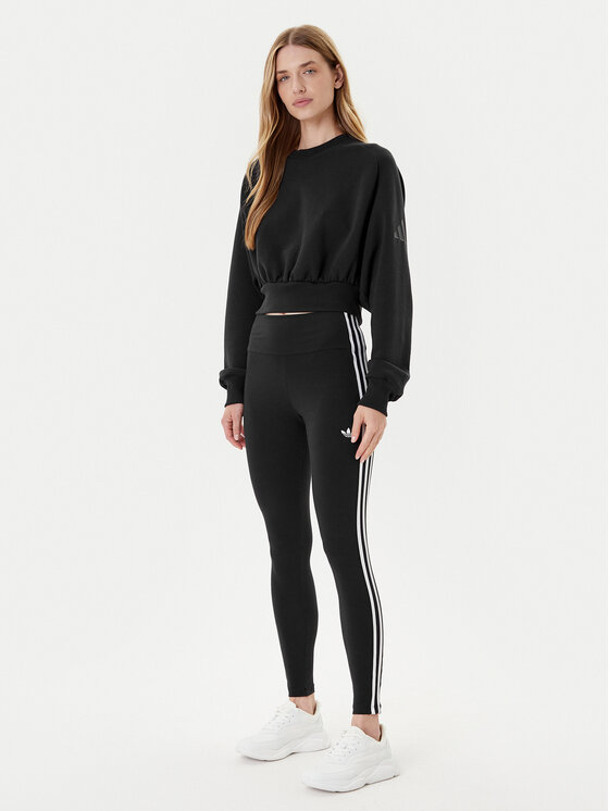 Леггинсы slim fit adicolor 3-Stripes JX5242 Adidas, серый — фото 2