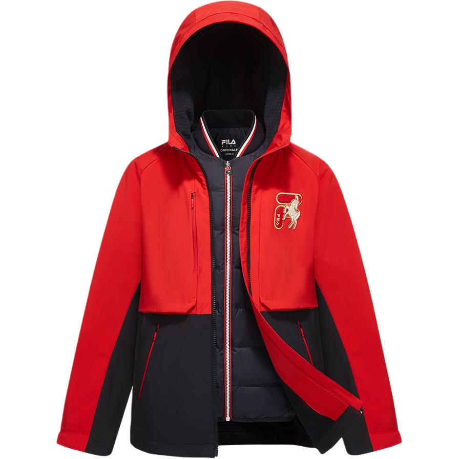 Ветровка 2 Piece Set Kids' FILA KIDS, legend красный — фото 3