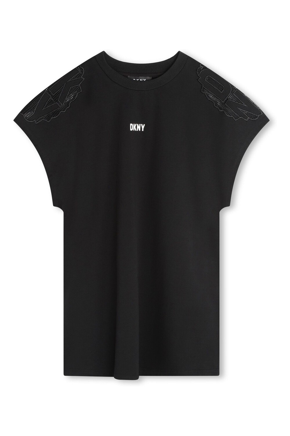 

Футболка с короткими рукавами и логотипом Dkny, черный