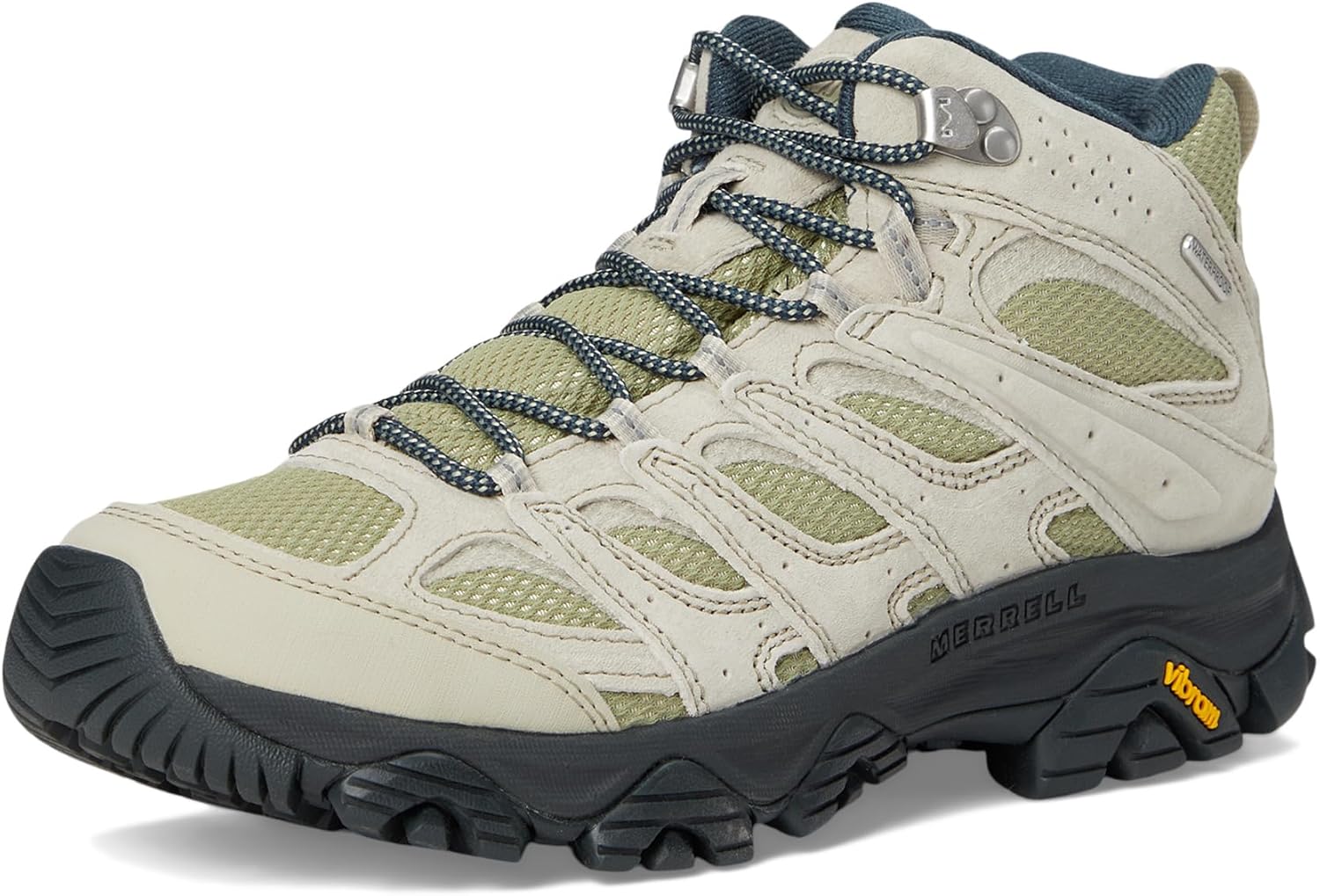 Мужские походные ботинки Merrell Moab 3 Mid водонепроницаемые, Talc — фото 2
