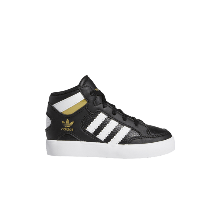 

Кроссовки Hard Court High Infant 'Black Gold Metallic', черный