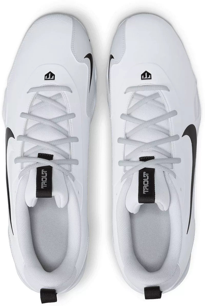 Мужские бейсбольные бутсы Nike Force Trout 9 Keystone RM, цвет White/Black/Silver — фото 2