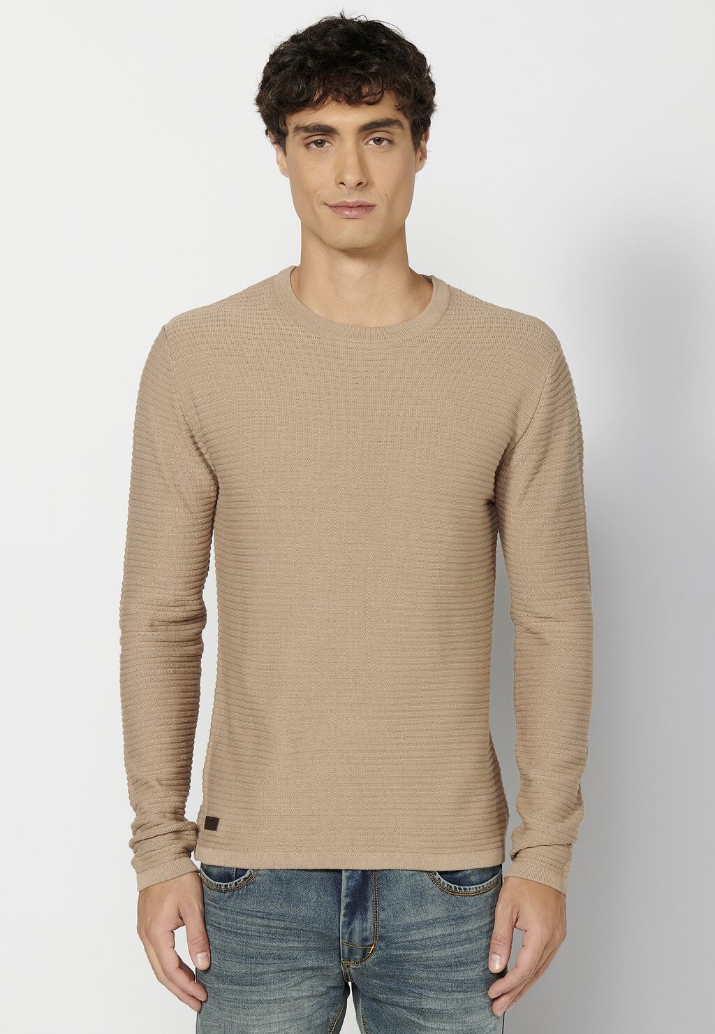 

Вязаный свитер Koroshi, цвет beige