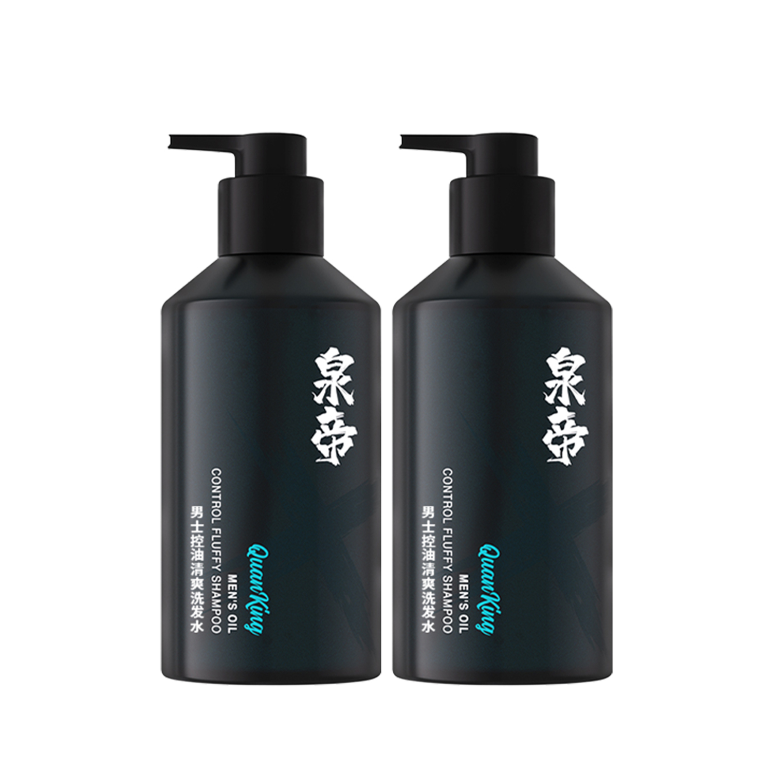 

Мужской шампунь для контроля жирности освежающий с долгоиграющим ароматом против пушистости сглаживающий глубоко очищающий QUANDI