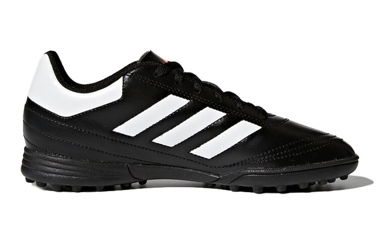 Футбольные бутсы Goletto Kids GS Low-top черные/белые Adidas — фото 2