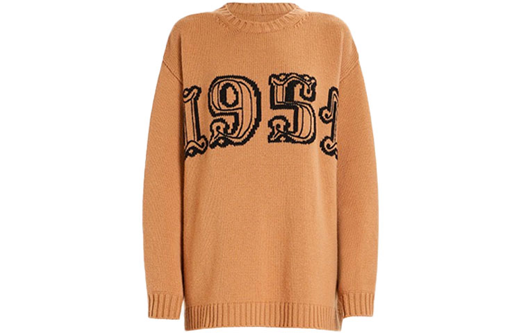 

Свободный свитер женский Camel MaxMara