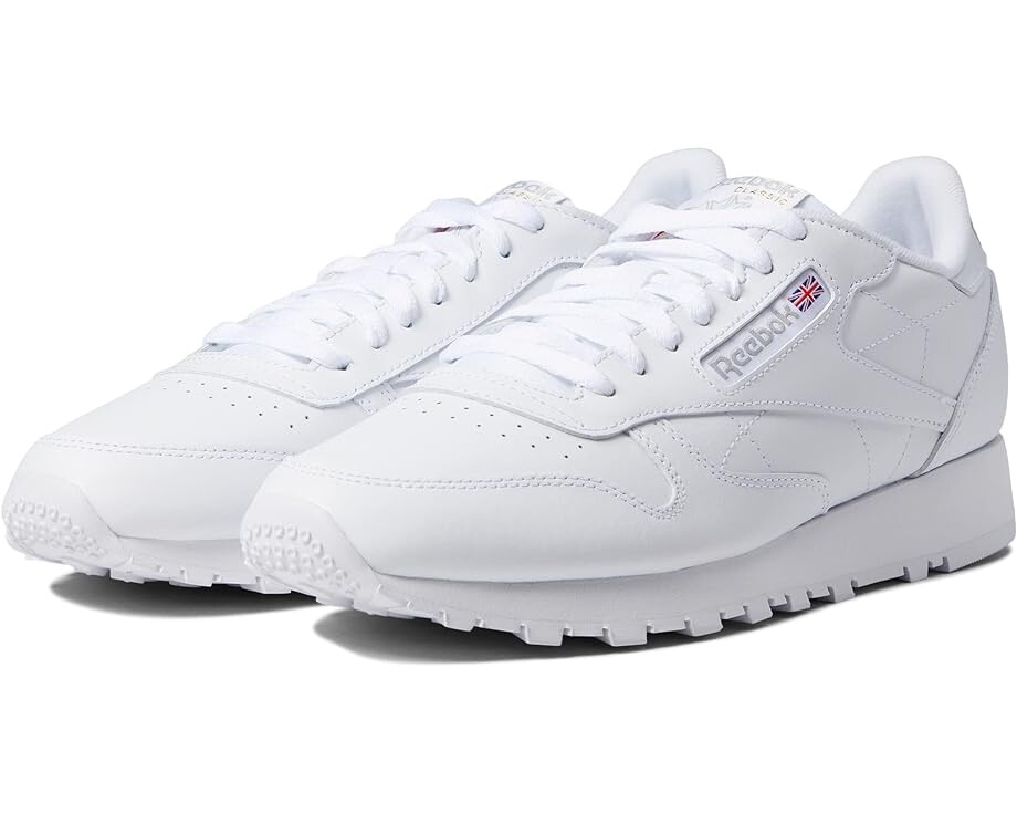 

Кроссовки Reebok Lifestyle Classic Leather, цвет White/Pure Grey 1