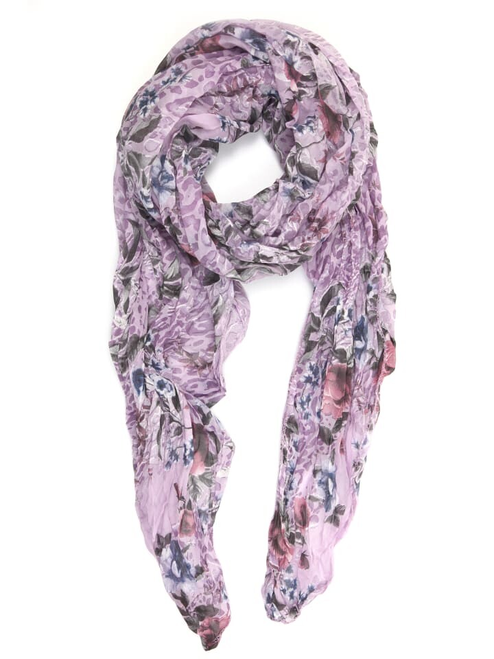 

Шарф collezione alessandro Zarter Aster, фиолетовый