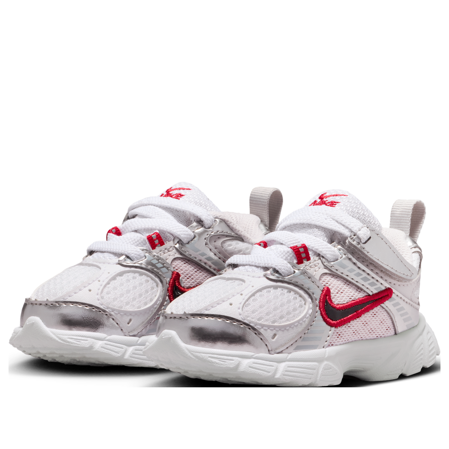 (TD) Nike V5 RNR 'White Gym Red Vast Grey' — фото 3