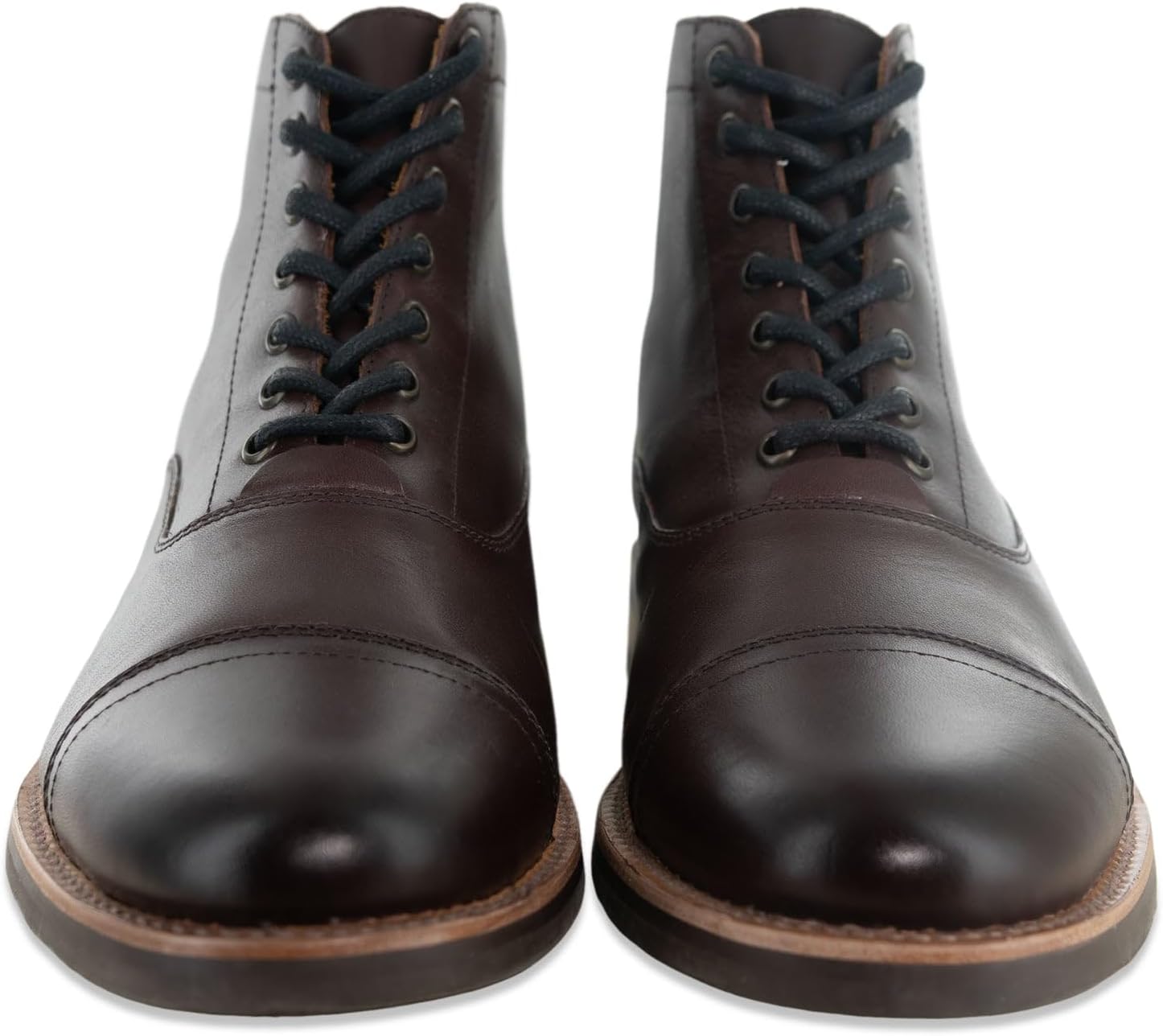 Ботинки Andres Handcrafted The Commander с закрытым носком и шнуровкой A1002 Andres Handcrafted Boots, Riviera Testa Di Moro — фото 3