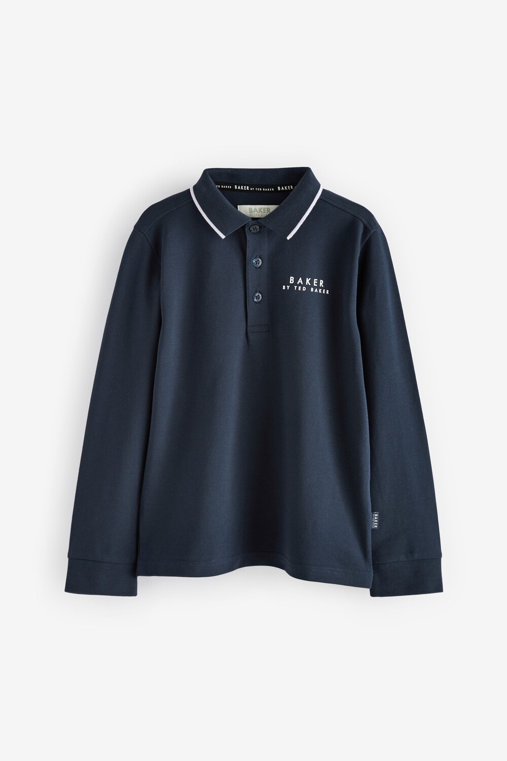 

Рубашка поло с длинными рукавами Baker by Ted Baker, синий