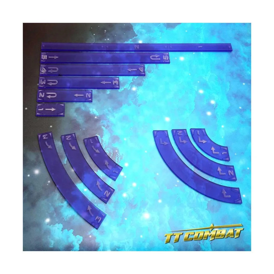 

Шаблоны космических крыльев — матовый фиолетовый, Tokens & Templates (TT Combat)